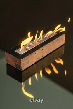 Handmade Portable Bio Fire, Indoor Real Flame Burner, EcoFriendly Ethanol Burner