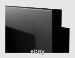 Hanging bio fireplace 650x400 black structural matt