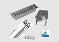 Hanging bio fireplace 650x400 black structural matt