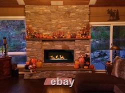 Hanging bio fireplace 900x400 black gloss