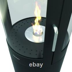 Henley Berlin Bioethanol Stove Fire Freestanding Modern Eco Fireplace Heater