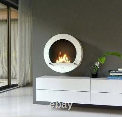 Henley Hamburg Modern Wall Mounted On Wall Fire Bio Ethanol Fire Bio Fuel Fire