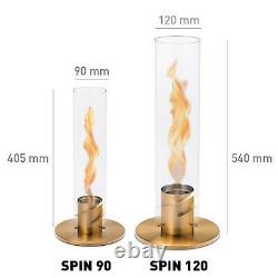 Höfats Spin Bioethanol Fireplace for Indoor and Outdoor Table Fire, Lantern a