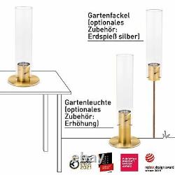 Höfats Spin Bioethanol Fireplace for Indoor and Outdoor Table Fire, Lantern a