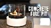 How To Make A Concrete Tabletop Fire Bowl Fire Pit