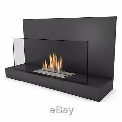 Imagin Fires Alden Bio-Ethanol Real Flame Fireplace Includes Stones and Fuel