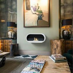Imagin Fires Marlow Bio-Ethanol Real Flame Fireplace Includes Stones and Fuel