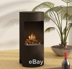 Imagin Fires Stow Bio-Ethanol Real Flame Fireplace + 6 x 1L Bottle of Fuel