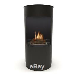 Imagin Fires Stow Bio-Ethanol Real Flame Fireplace + 6 x 1L Bottle of Fuel