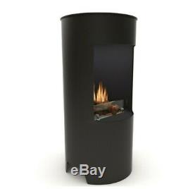 Imagin Fires Stow Bio-Ethanol Real Flame Fireplace & 6 x 1L Bottle of Fuel 19kg