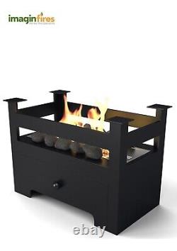 Imaginfires Anya Bioethanol Fireplace Basket Brand New Boxed