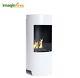 Imaginfires White Stow Bioethanol Fireplace Imbf14w Brand New Boxed