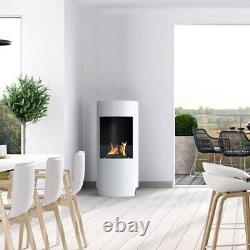 Imaginfires White Stow Bioethanol Fireplace IMBF14W Brand New Boxed