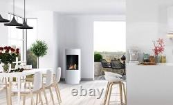 Imaginfires White Stow Bioethanol Fireplace IMBF14W Brand New Boxed