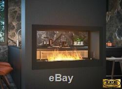 InFire Bio tunnel 900 2 sided Bio-Ethanol Bio Fireplace insert