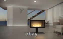 InFire Inecco HQ free standing TUV certified Bio Ethanol Fireplace 82x74x45cm