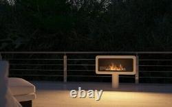 InFire Inecco HQ free standing TUV certified Bio Ethanol Fireplace 82x74x45cm