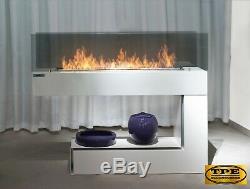 InFire Spectrum Freestanding modern 2 sided Bio-Ethanol Bio Fireplace