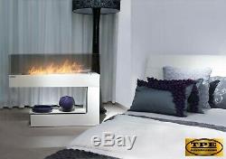 InFire Spectrum Freestanding modern 2 sided Bio-Ethanol Bio Fireplace