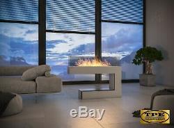 InFire Spectrum Freestanding modern 2 sided Bio-Ethanol Bio Fireplace