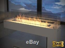 InFire Spectrum Freestanding modern 2 sided Bio-Ethanol Bio Fireplace