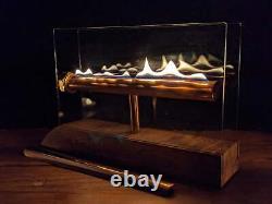 Indoor/outdoor table top oil burner