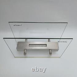 Innovia Bio Ethanol Bioflame Metal & Glass Freestanding Tabletop Fireplace