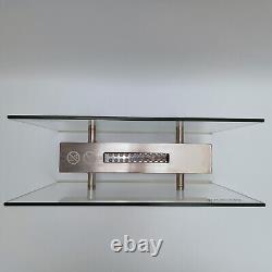 Innovia Bio Ethanol Bioflame Metal & Glass Freestanding Tabletop Fireplace