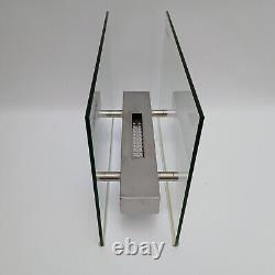 Innovia Bio Ethanol Bioflame Metal & Glass Freestanding Tabletop Fireplace