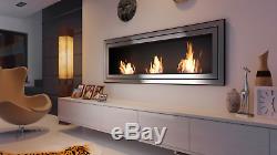 JULIET bio ethanol fireplace TÜV certified 3 different sizes wall hanging