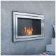 Kratki Bio Ethanol Fireplace 1100x650 Cm Wall Fitted With Panoramic Fire View