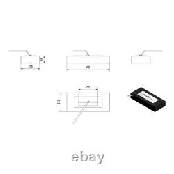 Kratki Freestanding fireplace INDIA black TÜV