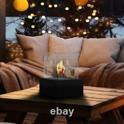 Kratki Freestanding fireplace TANGO 2 black TÜV