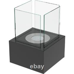 Kratki Freestanding fireplace TANGO 2 black TÜV