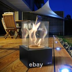 Kratki Freestanding fireplace TANGO 2 black TÜV