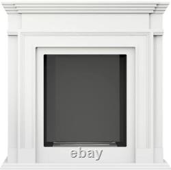 Kratki Legionis Biofireplace Ethanol Fireplace Decorative Modern White