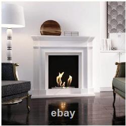 Kratki Legionis Biofireplace Ethanol Fireplace Decorative Modern White