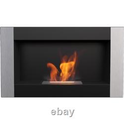 Kratki Wall mounted fireplace GOLF VERTICAL TÜV