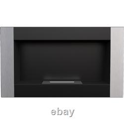 Kratki Wall mounted fireplace GOLF VERTICAL TÜV