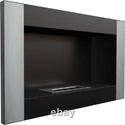 Kratki Wall mounted fireplace GOLF VERTICAL TÜV