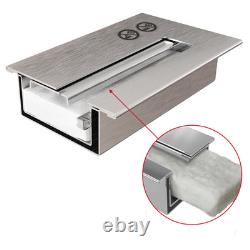 Kratki Wall mounted fireplace GOLF VERTICAL TÜV