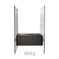 Kratki freestanding fireplace NEST