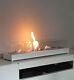 Large Bio Ethanol Fireplace 40 Inches White Table Top Freestanding