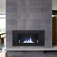 Large Burner Bio Ethanol Fireplace Clear Glass Biofire Fire Recessed Wall Mount
