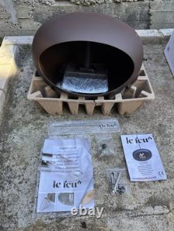 Le Feu Bioethanol Dome Fireplace In Mocca