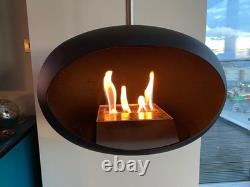 Le Feu Sky Bio Ethanol Fireplace With Ceiling Fixing Ploe