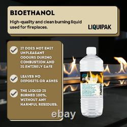 Liquipak Premium Bio Ethanol Fuel 48L Eco Bioethanol Liquid Table Top Fire