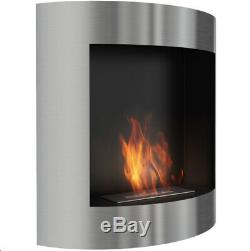 Luxury Bio Ethanol Fireplace 77 x 81cm Wall hanging fireplace