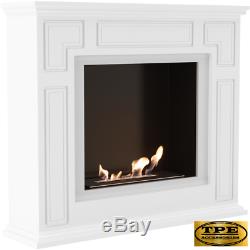 MARCH Free Standing contemporary Bio-Ethanol Bio Fireplace TUV Certified