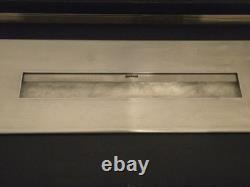 MONTAGU Stainless Steel l Bio Ethanol Burner Fireplace